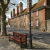 St Helen's Wharf, Thames embankment, Abingdon, Oxfordshire.