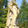 The Statue of Queen Victoria in the Abbey Grounds, Abingdon, Oxfordshire.