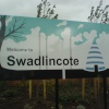 The town of Swadlincote, South Derbyshire