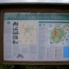 Widecombe in the Moor Tourist Information sign, Devon.