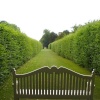 In the large garden at Hardwick Hall, Derbyshire