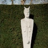Kew Palace statue - London,1990