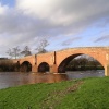Lazonby Bridge near the village of Lazonby, Cumbria