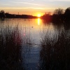 Sunset...Virginia Water lake, Surrey