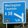 Junction 26 M5 Wellington