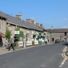 The main street in Castleton in the Peak District, Derbyshire.