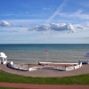 A view from the DeLaWarre Pavillion, Bexhill, East Sussex.