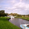 The River Chet at Pyes Mill Green, Loddon, Norfolk.