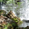 Hebden Ghyll Waterfall, North Yorkshire. Taken June 2006.
