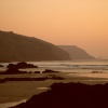 September sunset, Porthtowan, Cornwall