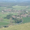 Looking North from top of Devil's Dyke on Sussex Downs (between Brighton/Hove)