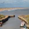 Views of the Harbour and Beach at Seaton Sluice, Northumberland
