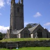 Church at Widecombe in the moor, Dartmoor, Devon.
