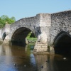 The 700 yr old medieval bridge at Aylesford, Kent