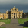 Blenheim Palace North Facade from the site of Woodstock Manor (Midsummer 2007)
