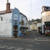 Streets of Braunton in Devon