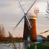 Horsey Mill, late afternnon in Autumn