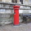 Victorian Fluted Pillar Box 1856