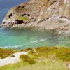 Coast near Portreath, July.  Cornwall.