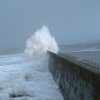 Heavy seas, Hartlepool, County Durham