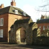 Gates to the Minster, Southwell, Nottinghamshire