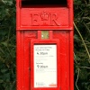 Post box, Herringfleet, Suffolk