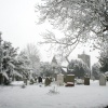 Luddesdowne Church in the snow 2008