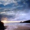 Trevone beach