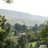 View of Pendle from Downham, Lancashire.