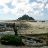 St Michaels Mount - view from Marazion fountain