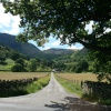 The lane to Seldom Seen Farm, Glencoyne Bay, Ullswater. English Lakes.