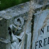 Gravestone, Middle Claydon cemetery, Bucks.