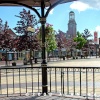 Spennymoor Town Hall and clock tower