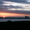 Sunset over Richborough power station