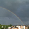 Rainbow over Royal Leamington Spa