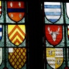 Stained glass in the church, Wootton Underwood, Bucks