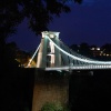 Clifton Suspension Bridge, Bristol, at night