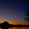 Blue sunset