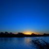 Blue sunrise