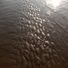 Tidal patterns in the sand - Formby beach....