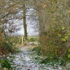 The entrance to North Cliffe woods nature reserve
