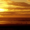 Cleveleys sunset walk