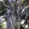 Aldershot Military Cemetery - Angel with wreath