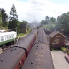Steam trains at Goathland Station