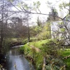 River Nadder flowing through Tisbury