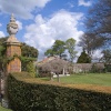 The formal gardens at Hole Park, Kent