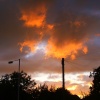Sky over Eastcote Village