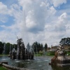 Witley Court and fountain