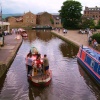Barges in Skipton, North Yorkshire