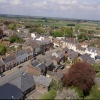 Long Sutton Market Place from top of Church Spire